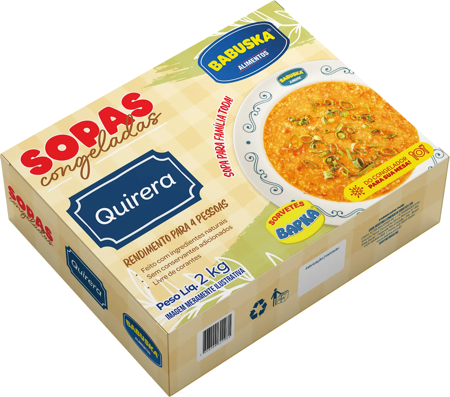 Quirera - 2kg - Congelado